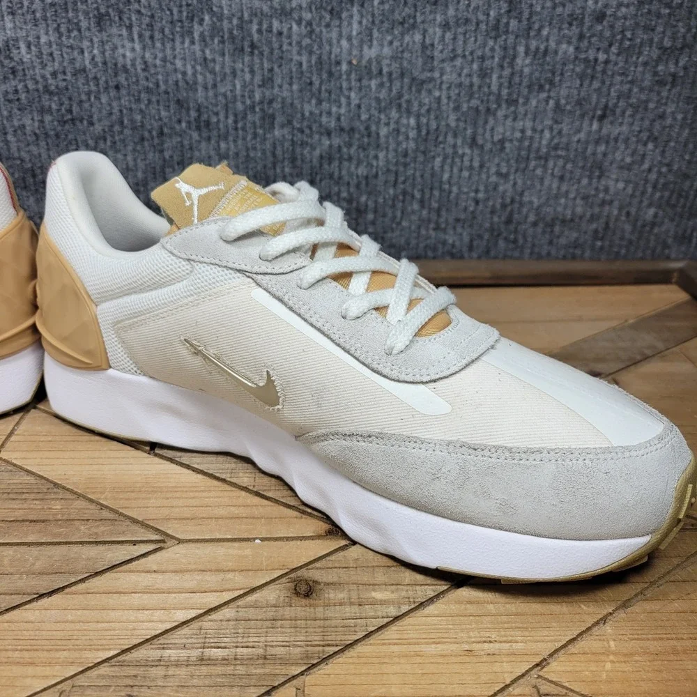 Nike Air Jordan Mens 13 Granville Pro Sail Club Gold Running Shoes DV1235-100